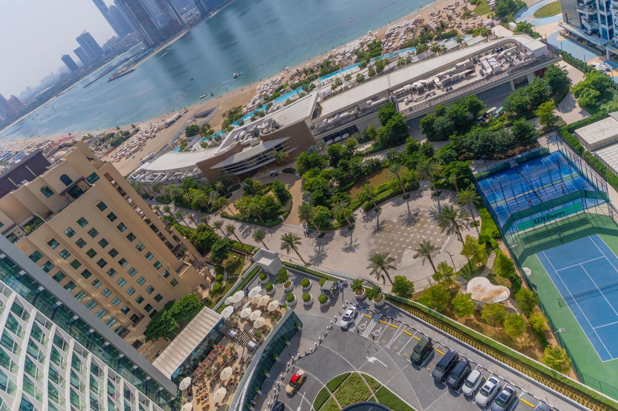 ドバイStudio With Private Beach Access At Palm Jumeirahアパートメント エクステリア 写真