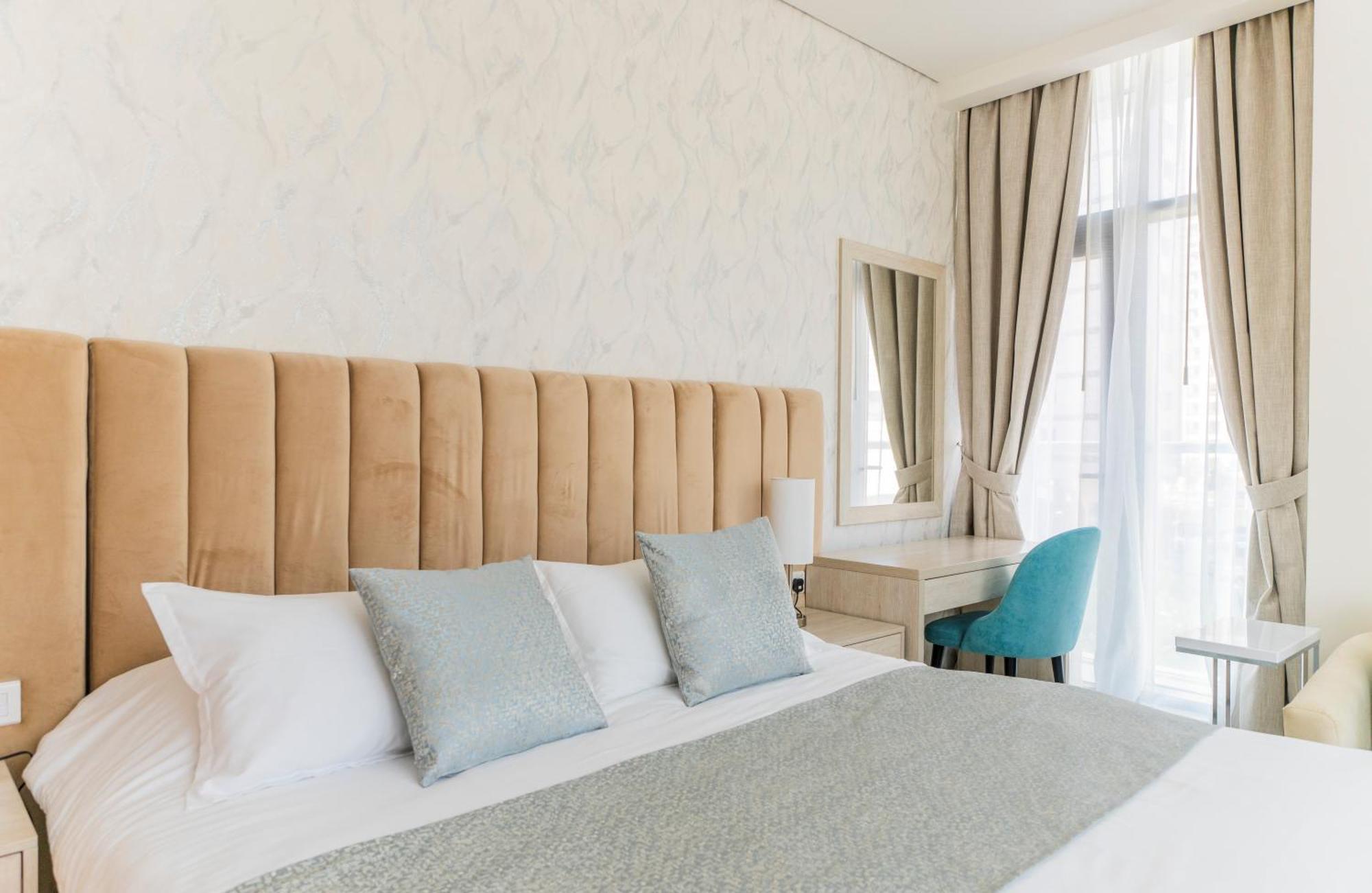 Studio With Private Beach Access At Palm Jumeirah ドバイ エクステリア 写真