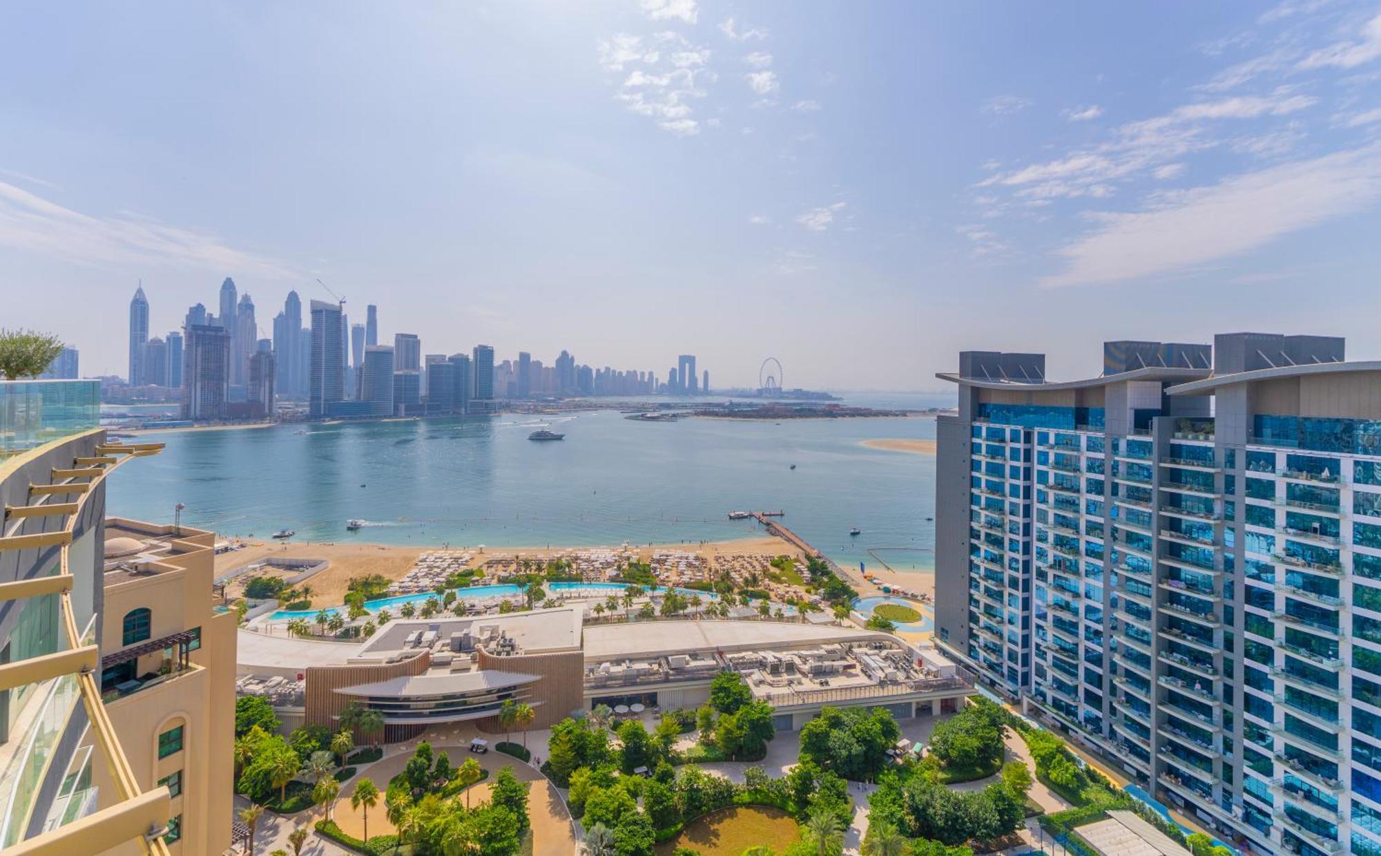 ドバイStudio With Private Beach Access At Palm Jumeirahアパートメント エクステリア 写真