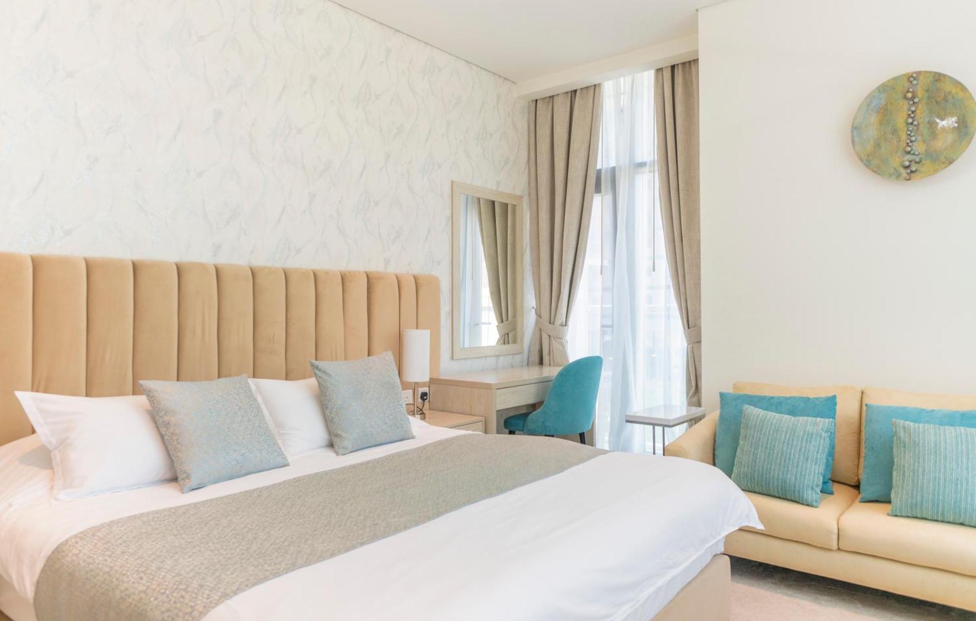 Studio With Private Beach Access At Palm Jumeirah ドバイ エクステリア 写真