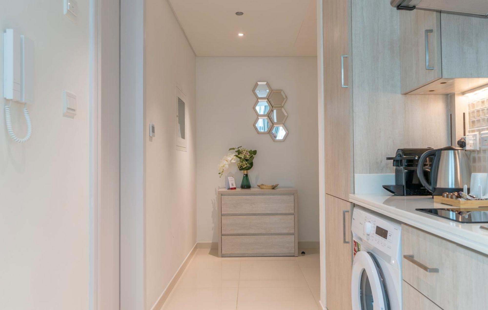 Studio With Private Beach Access At Palm Jumeirah ドバイ エクステリア 写真