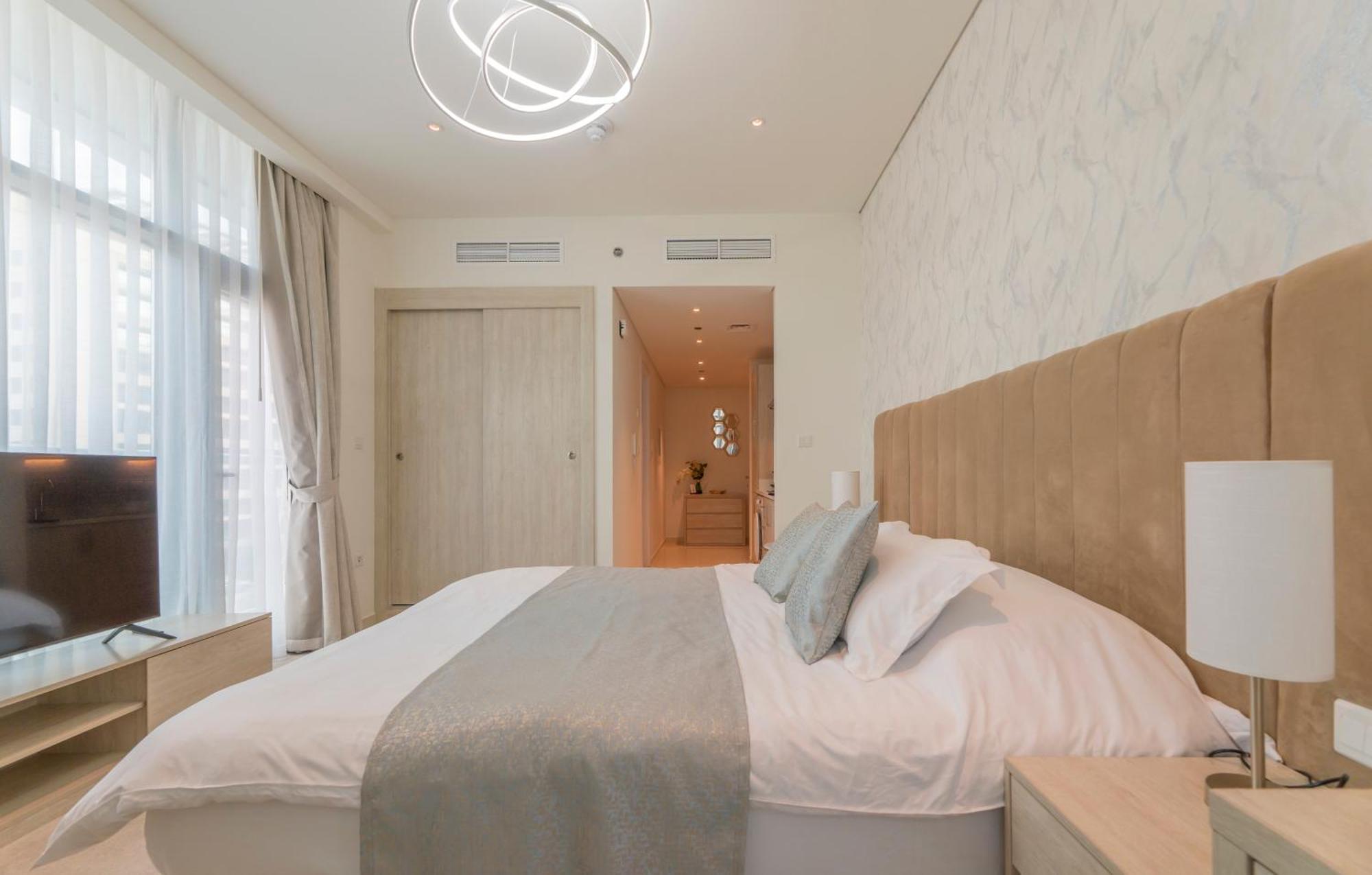 Studio With Private Beach Access At Palm Jumeirah ドバイ エクステリア 写真