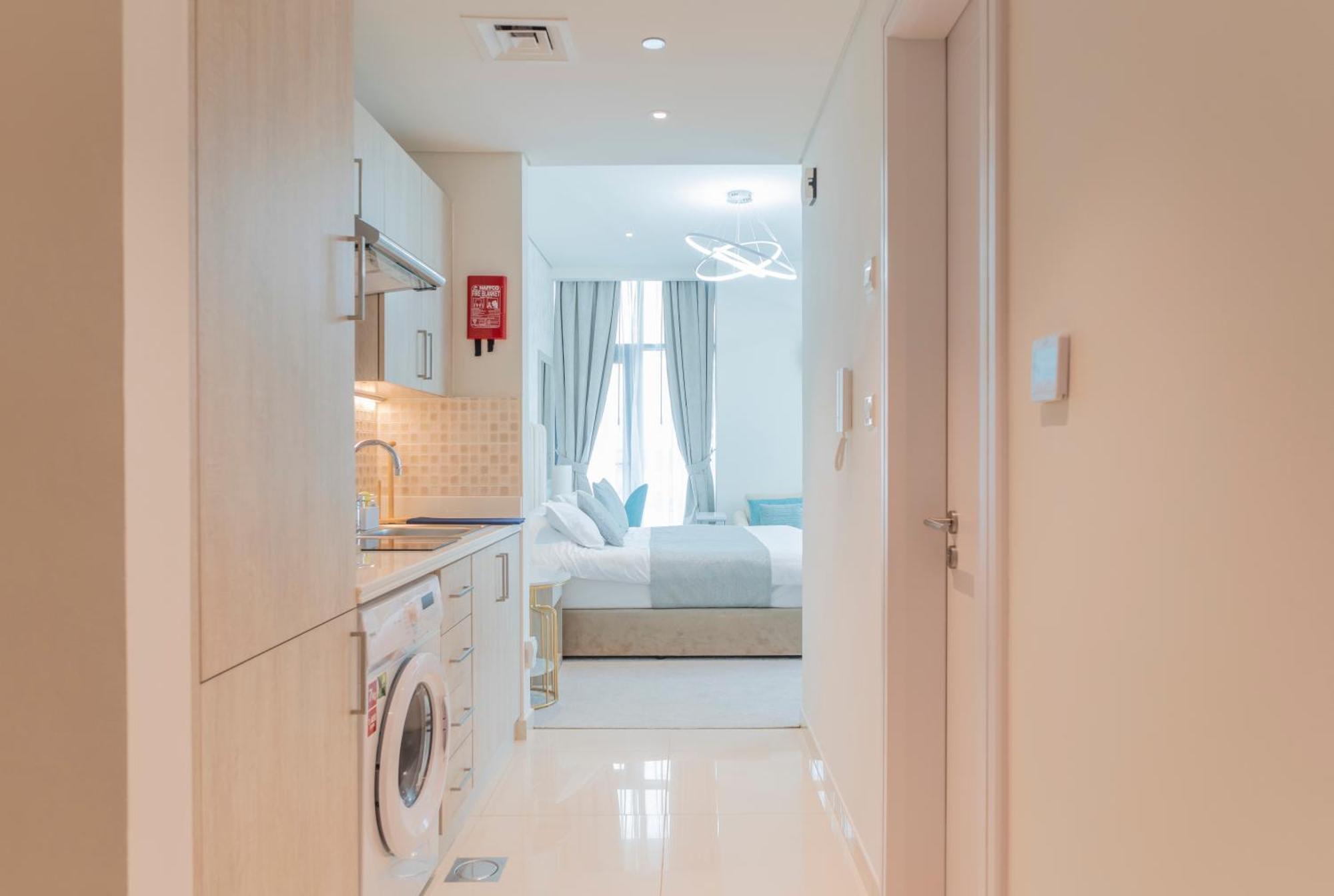 Studio With Private Beach Access At Palm Jumeirah ドバイ エクステリア 写真