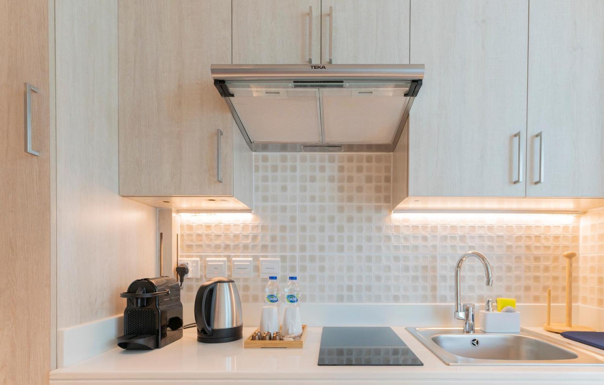 Studio With Private Beach Access At Palm Jumeirah ドバイ エクステリア 写真